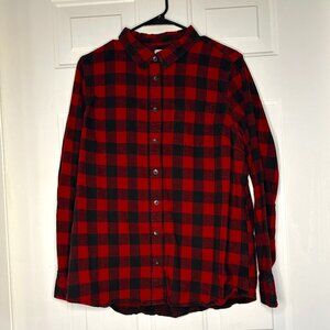 LL Bean Buffalo Plaid Flannel Shirt